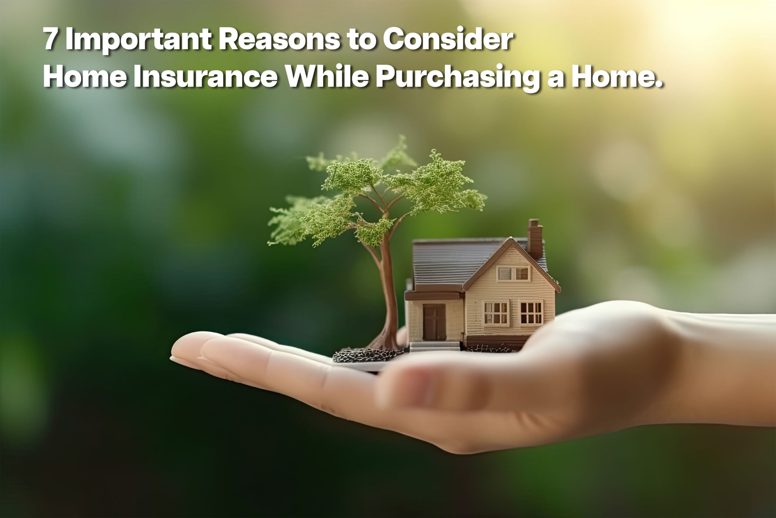 7 Important Reasons to Consider_Home Insurance While Purchasing a Home