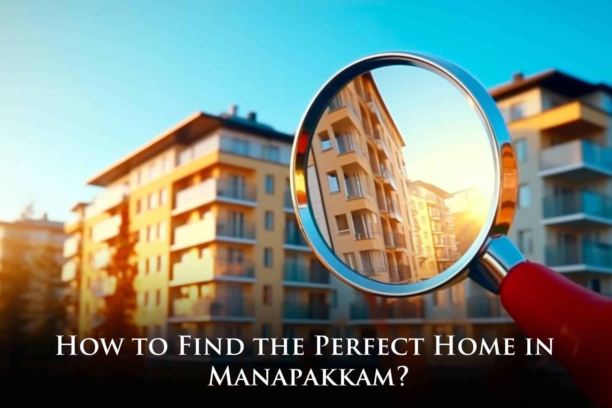 How to Find the Perfect Home in Manapakkam