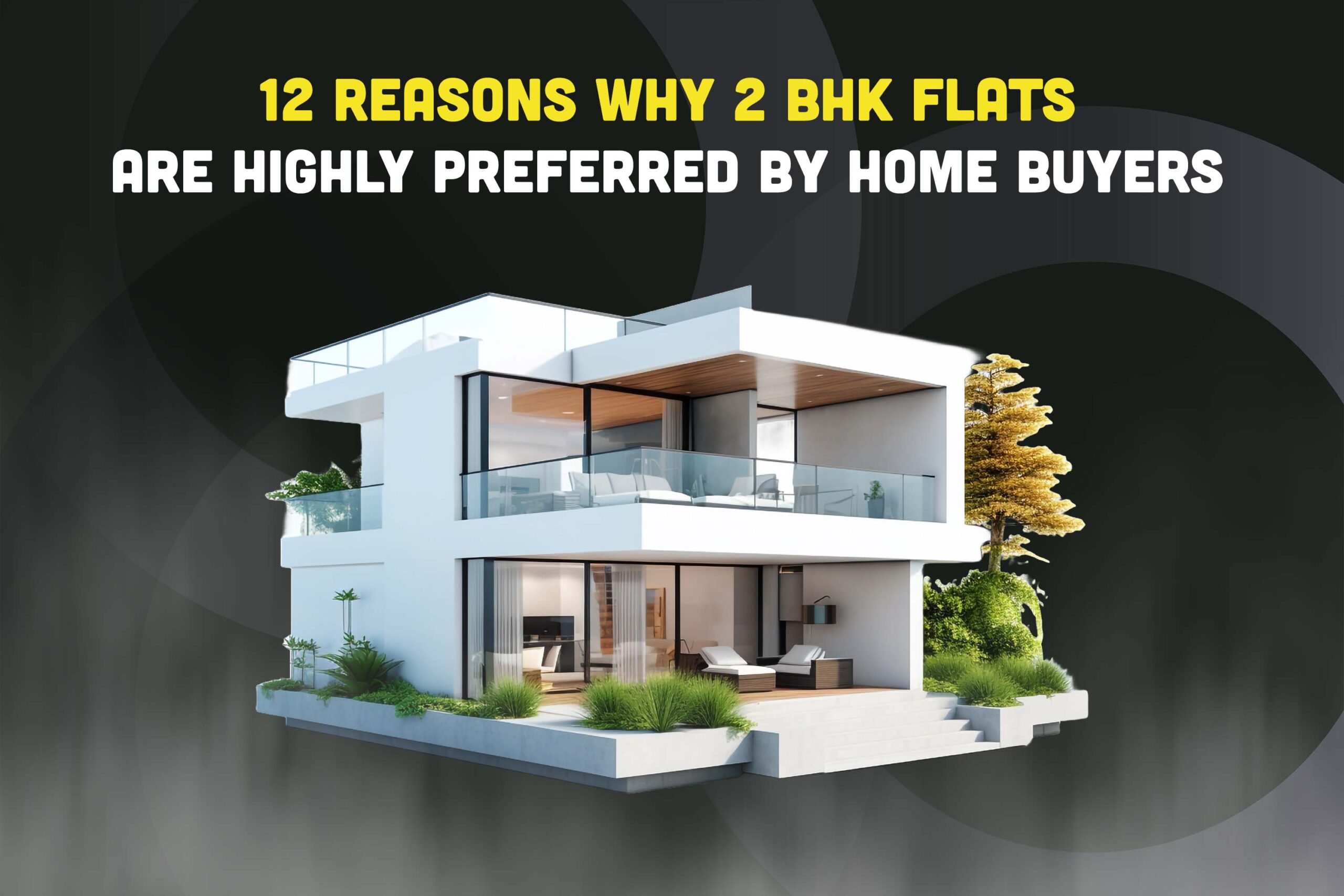 2 BHK Flats are highly preferred