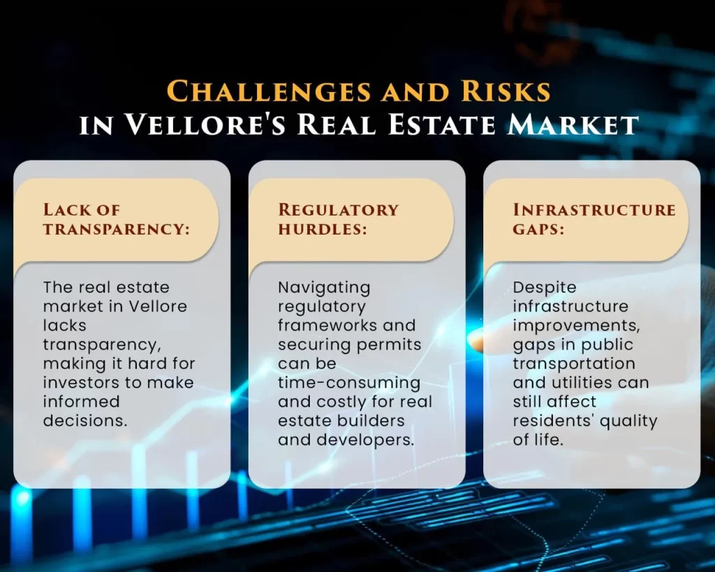 Challenges and Risks in Vellore's Real Estate Market