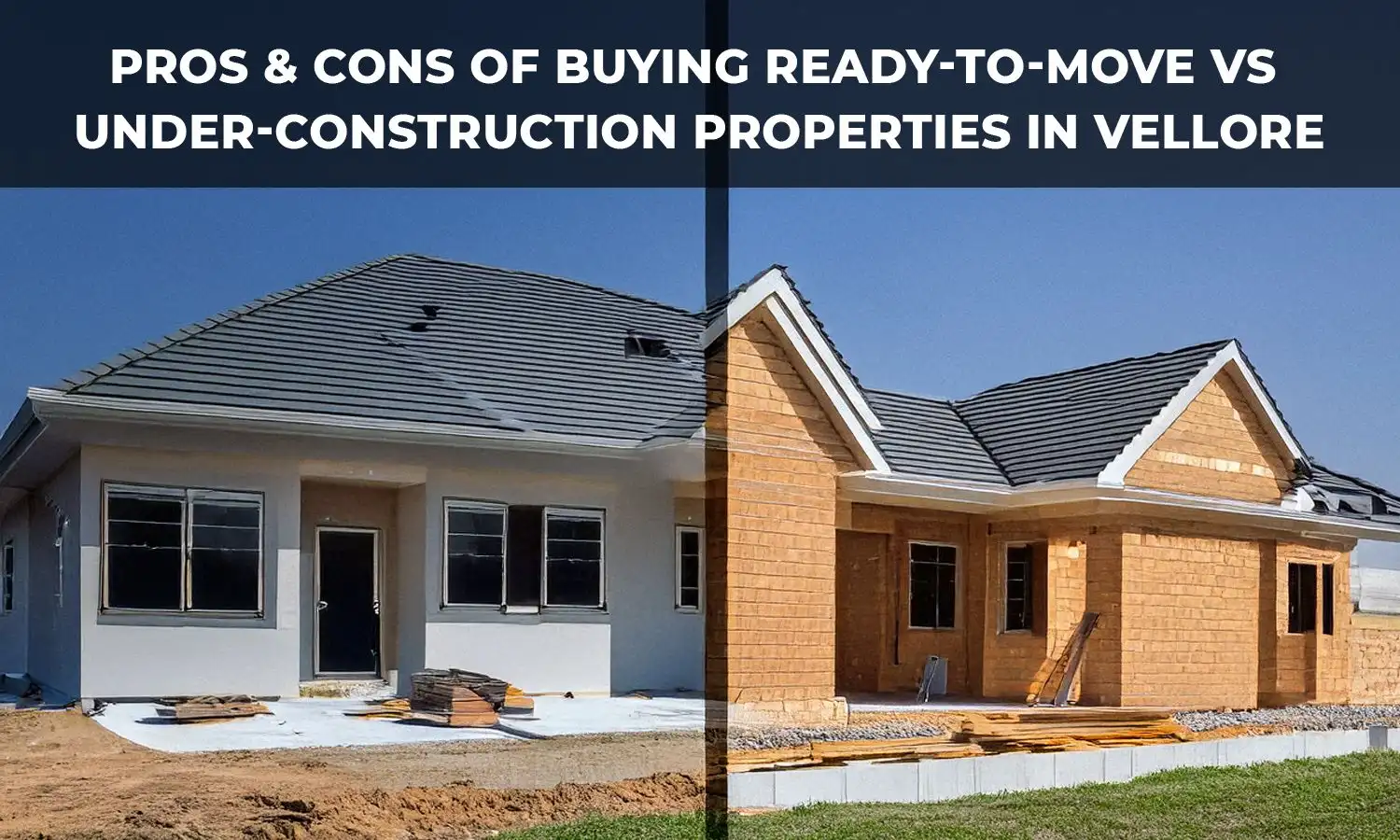 Pros & Cons of Buying Ready-To-Move vs.Under-Construction Properties in Vellore