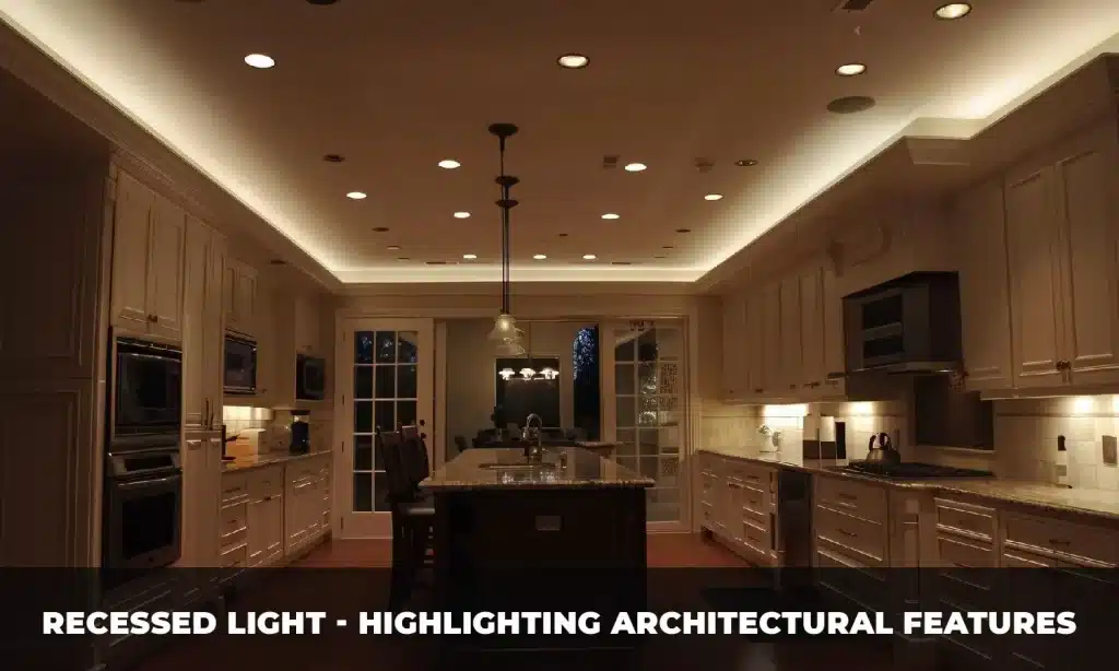 Recessed Light - Highlighting Architectural Features