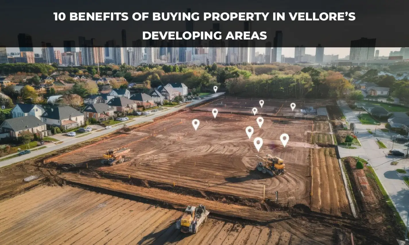 buying property in vellore's developing areas